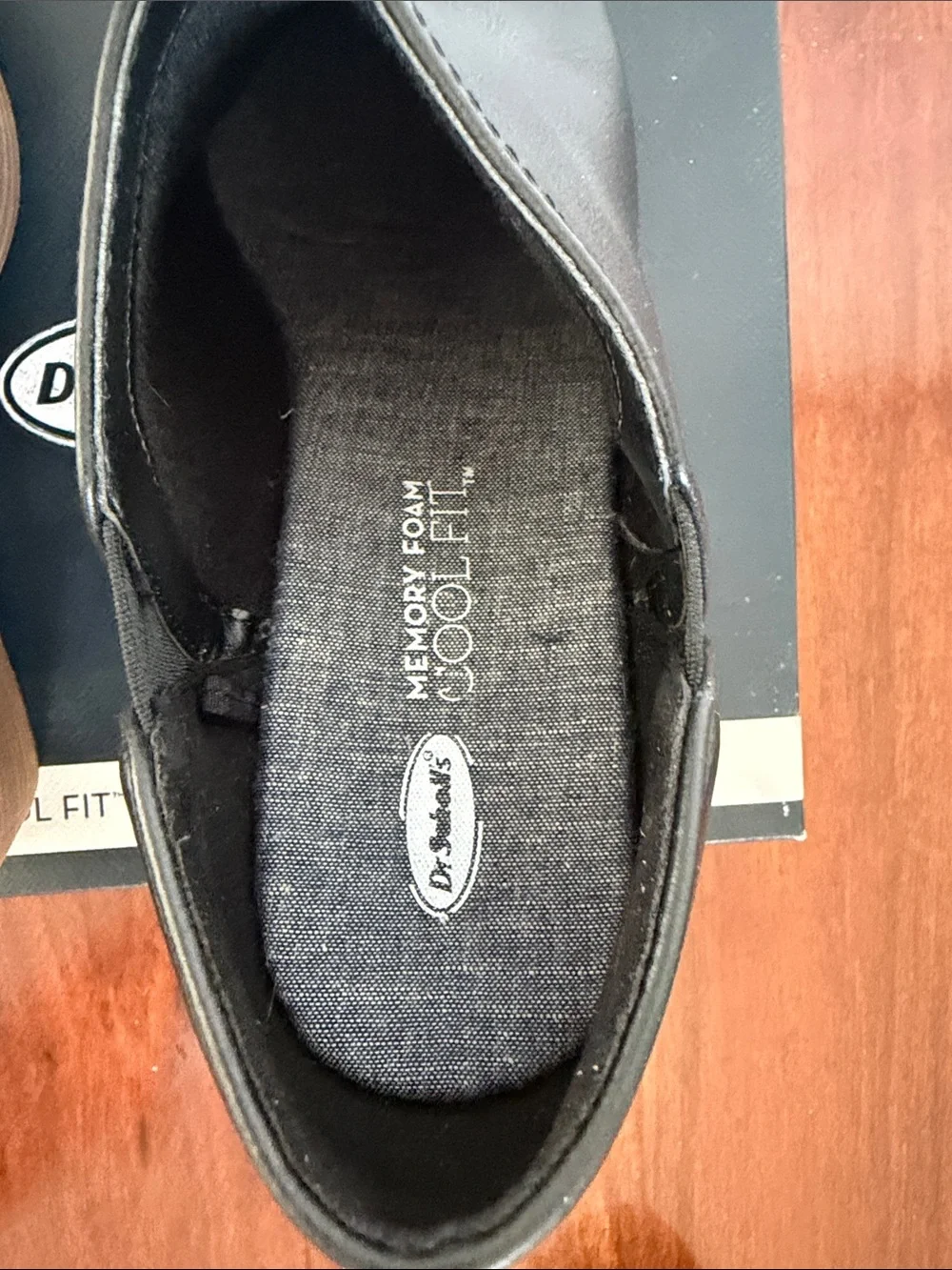 Dr. Scholl's Black Platform Shoe